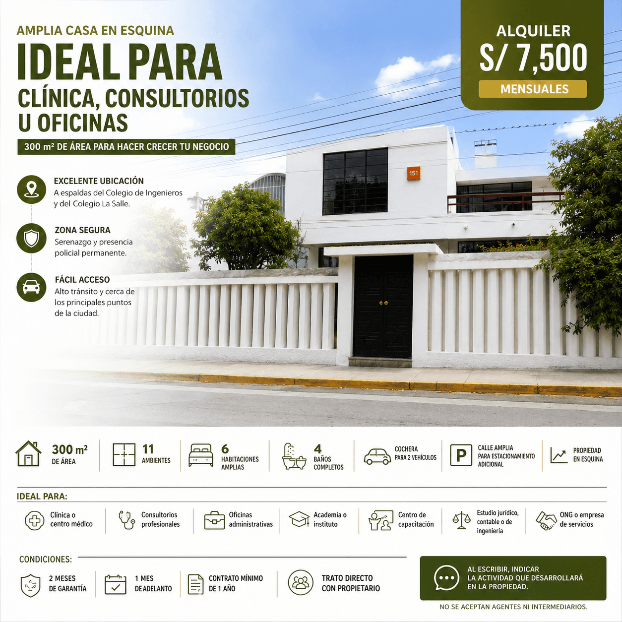 Casa Empresarial - César Vallejo - Imagen 1