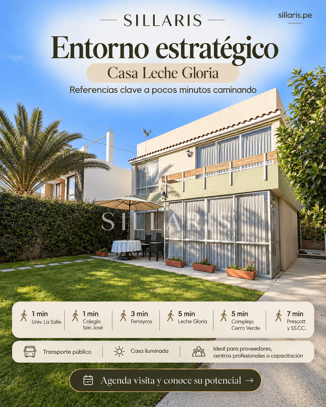 Casa Empresarial - Cerca de Leche Gloria - Vista 1
